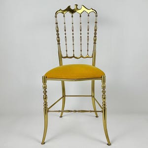 Chair Classical Bronze Chiavari Side Chair Bronze Bedroom Chair French Gilt Bronze Chair Dining Chair Antique Solid Bronze Couture 1910