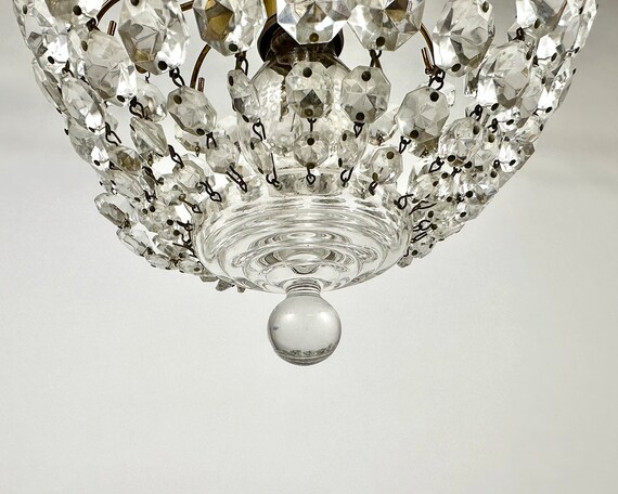 Brass crystal ceiling lights deals