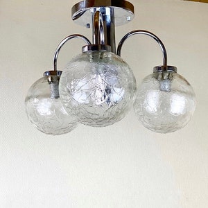 Chandelier by Sölken-leuchten | 3 Light Fixture | Vintage Chandelier | Modern style Chandelier |  Designer Chandelier | Germany