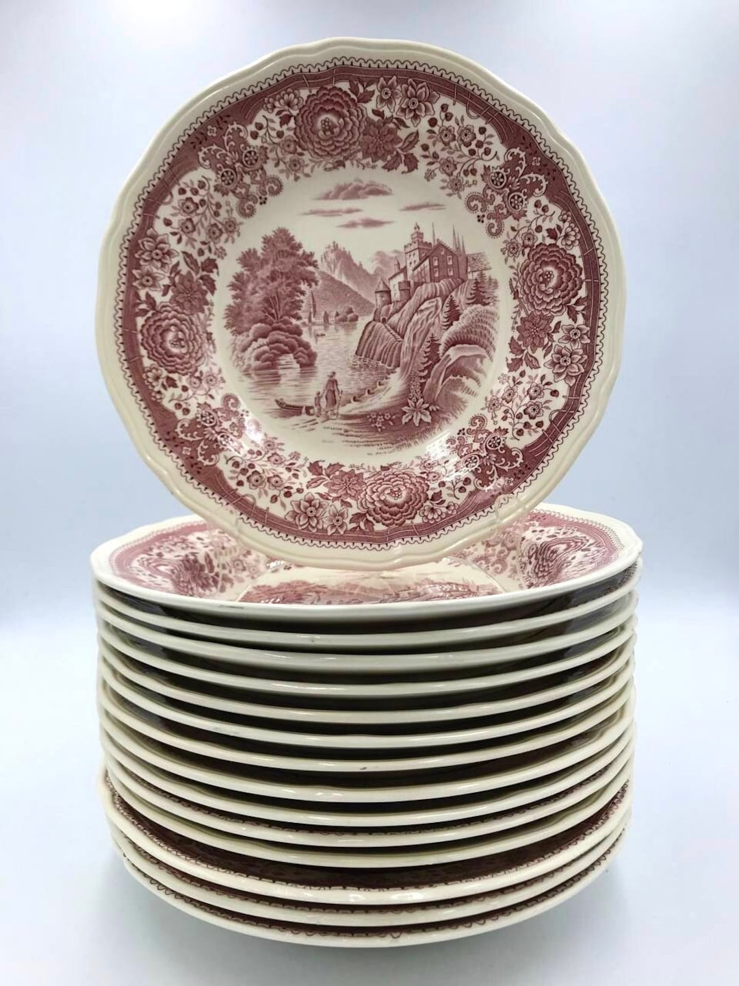 ドイチュ　Villeroy&Boch Burgenland 中皿4枚 Villeroy&Boch ビレロイボッホ Burgenland 大皿 4枚 - メルカリ