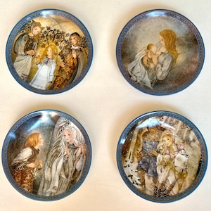 Sulamith: Love Songs | Sulamith Wulfing | collectible plates | Wall Plates | Wall Decor | Bradex | Vintage Collectible Plates |