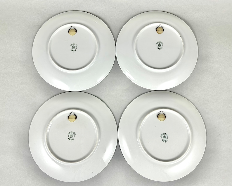 Amazing Set of Porcelain Wall Plates From Kahla GDR Four Etsy