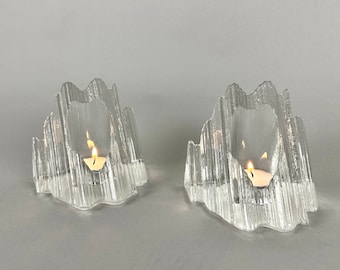 ヴィンテージ ロイヤルコペンハーゲン ロータスクリスタル キャンドル
