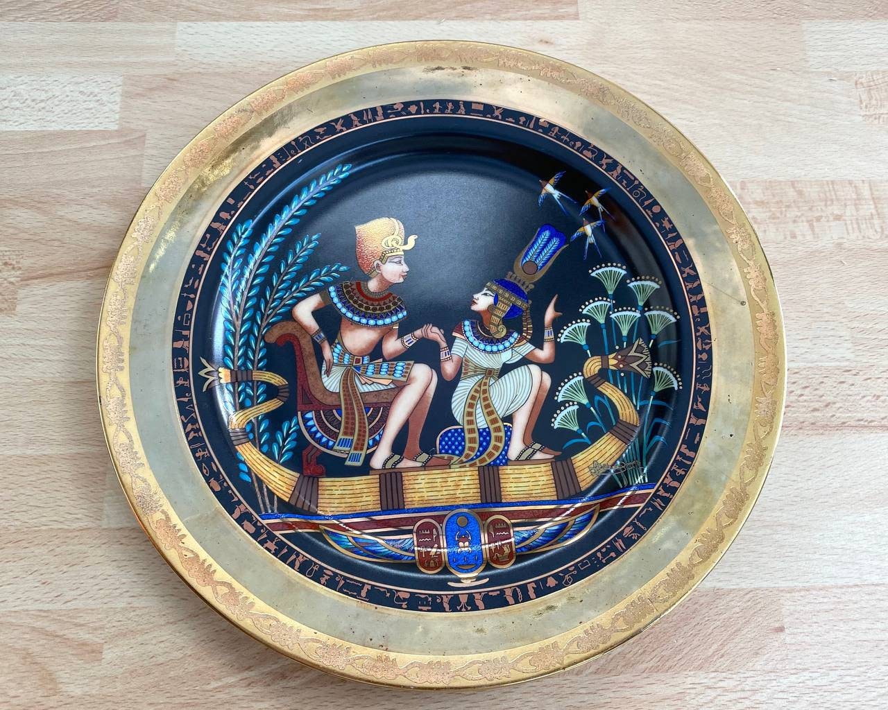 Egypt souvenir plate - Etsy 日本