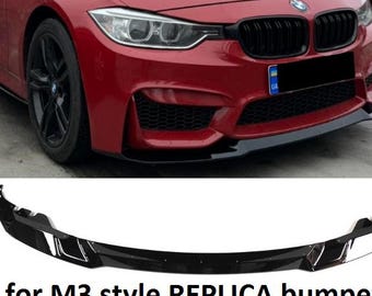 GCACE Auto Diffusore Posteriore per BMW E90 E91 M Sport 2005 2006 2007 2008 2009 2010 2011 2012, Diffusore paraurti Posteriore ABS Diffusore Spoiler Labbro Inferiore Spoiler Splitter