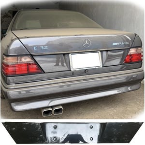 Mercedes-Benz 124 rear number frame for USA number License Plate Bracket
