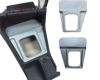 Bmw e34 M5 style shift surround, left hand drive manual abs plastic - grey
