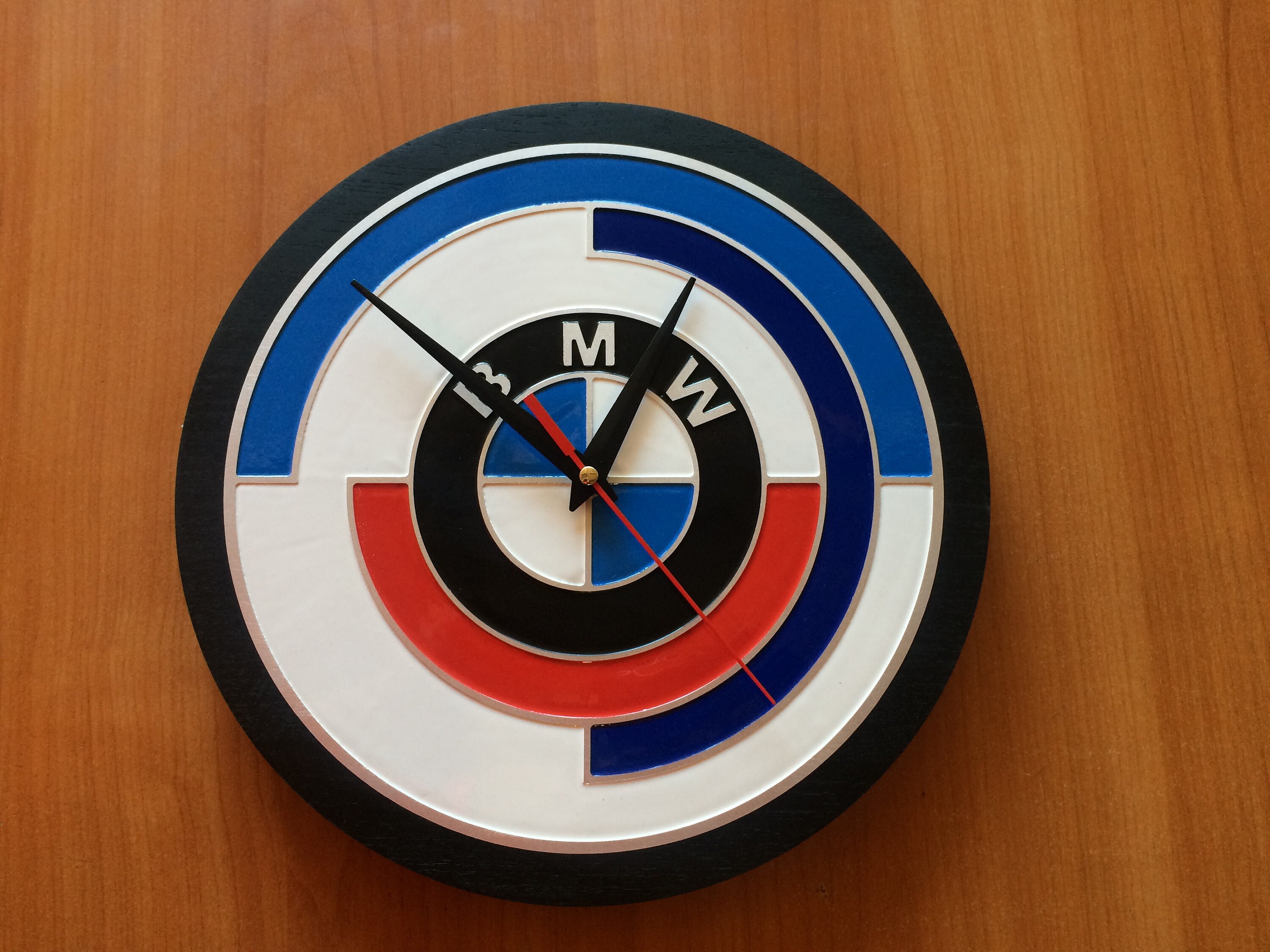Handmade Wooden BMW Wall Clock Bmw Old Style Etsy