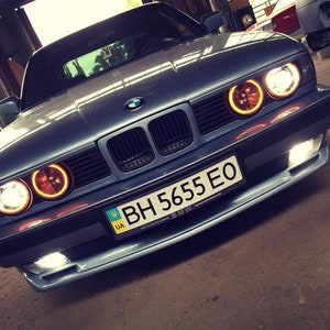 BMW E34 spoiler Front Bumper M-tech style Splitter Lip spoiler 87-96