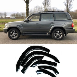 Toyota Land Cruiser 100 1998 1999 2000 2007 Fender Flares Extension Arch 6pcs