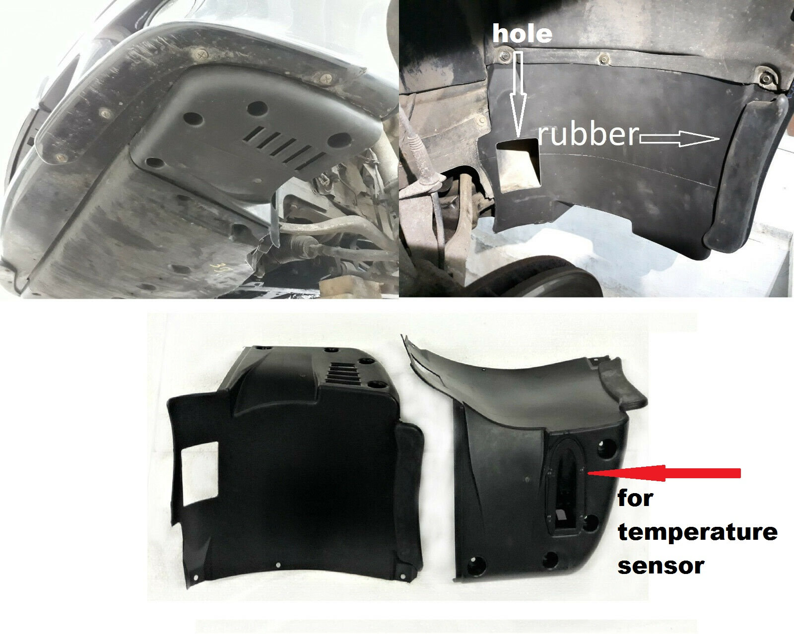 BMW E39 M5 LR FRONT M Bumper Splash Panel Liner Trim Fender Etsy