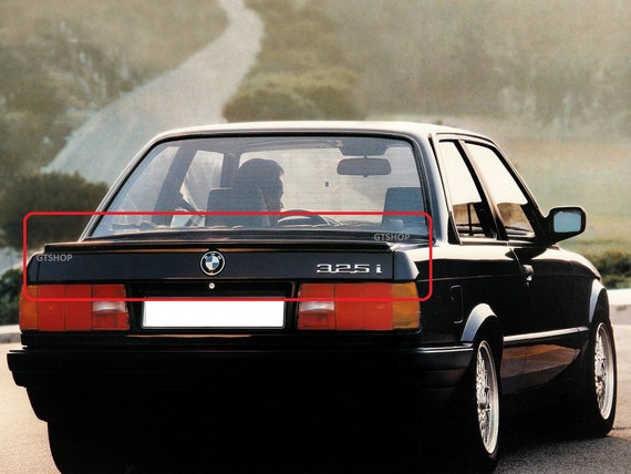 Bmw e30 spoiler sedan Rear Spoiler lip 