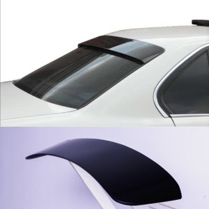 BMW E34 Spoiler lip 520 525 530 540 M5 Type Rear Roof Spoiler Wing bmw 34 sedan