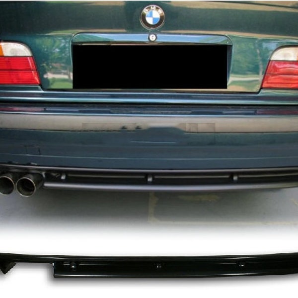 BMW E36 Diffuser  3-Series for Rear Bumper Fits 91-99  Lip Body Kit (Fits: BMW)