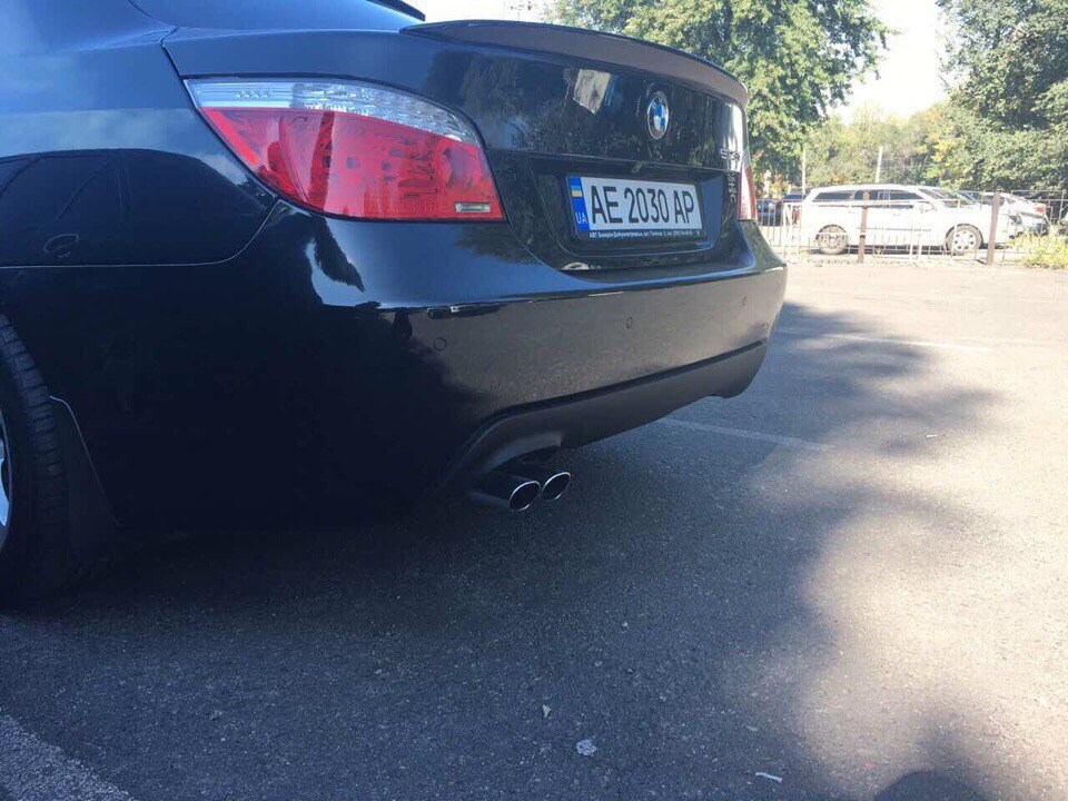 Bmw E60 Trunk Spoiler Rear Lip Spoiler Etsy