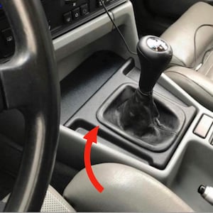 Bmw e34 M5 style shift surround, left hand drive manual abs plastic