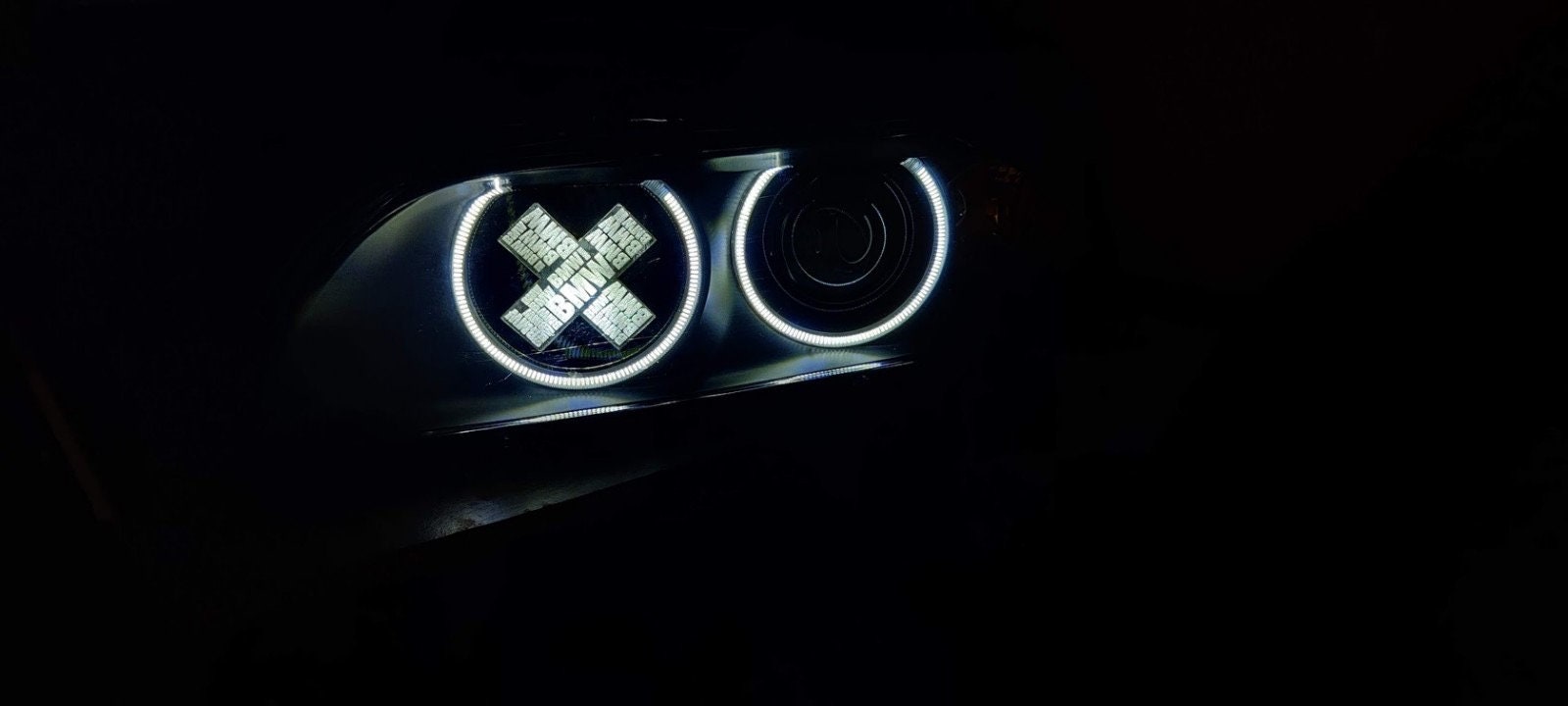 BMW E39 Standlicht Zierkreuze für Scheinwerfer 2St (für e39 LCI