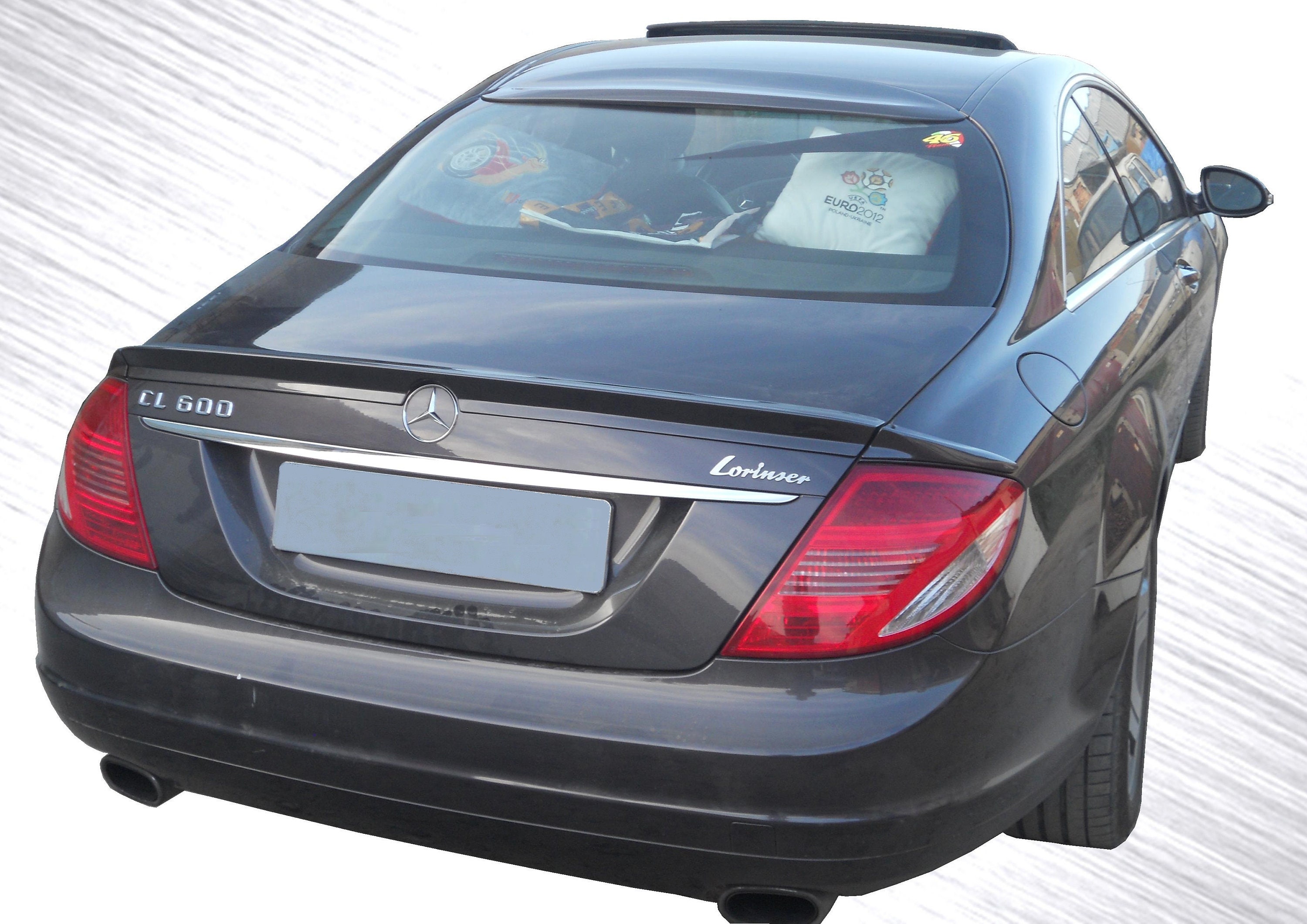 メルセデス CL 216 スポイラー セダン リアスポイラー リップ 全