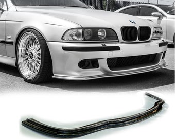 bmw e39 front lip for M bumper Splitter Lip spoiler ABS PLASTIC - GLOSS +hardware (bmw e39 front diffuser)