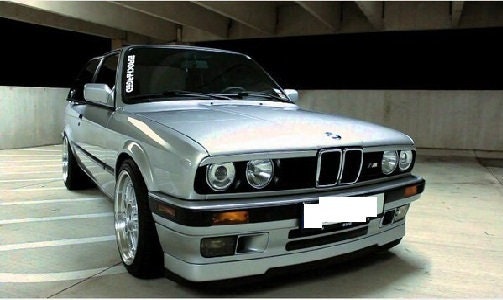 BMW E30 Spoiler Front Bumper IS Style Splitter Lip Spoiler 85-91 - UK BMW E30 Spoiler Front Bumper IS Style Splitter Lip Spoiler 85-91 - UK