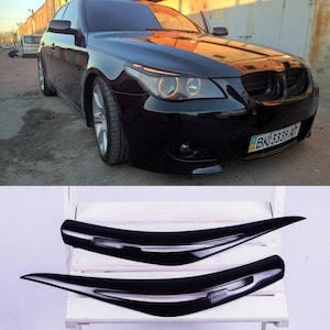 Funda de volante en cuero negro compatible con Bmw E60 E61