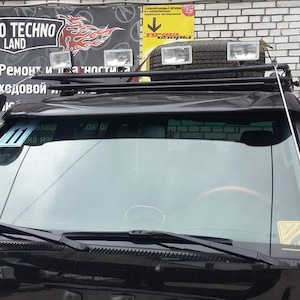 Windscreen sun on sale visor landcruiser