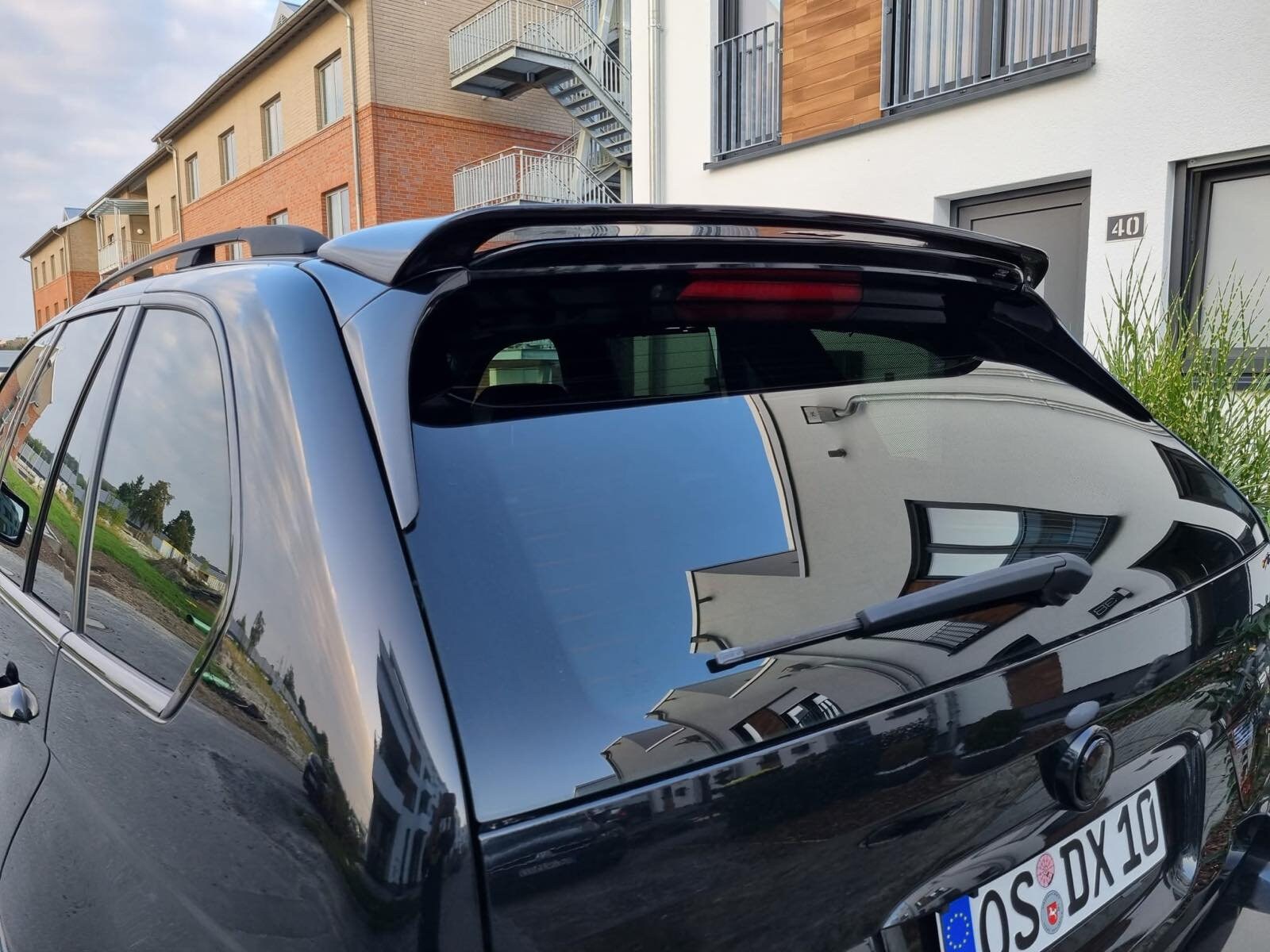 Bmw e53 lip spoiler A aileron de coffre de coffre arrière réglage