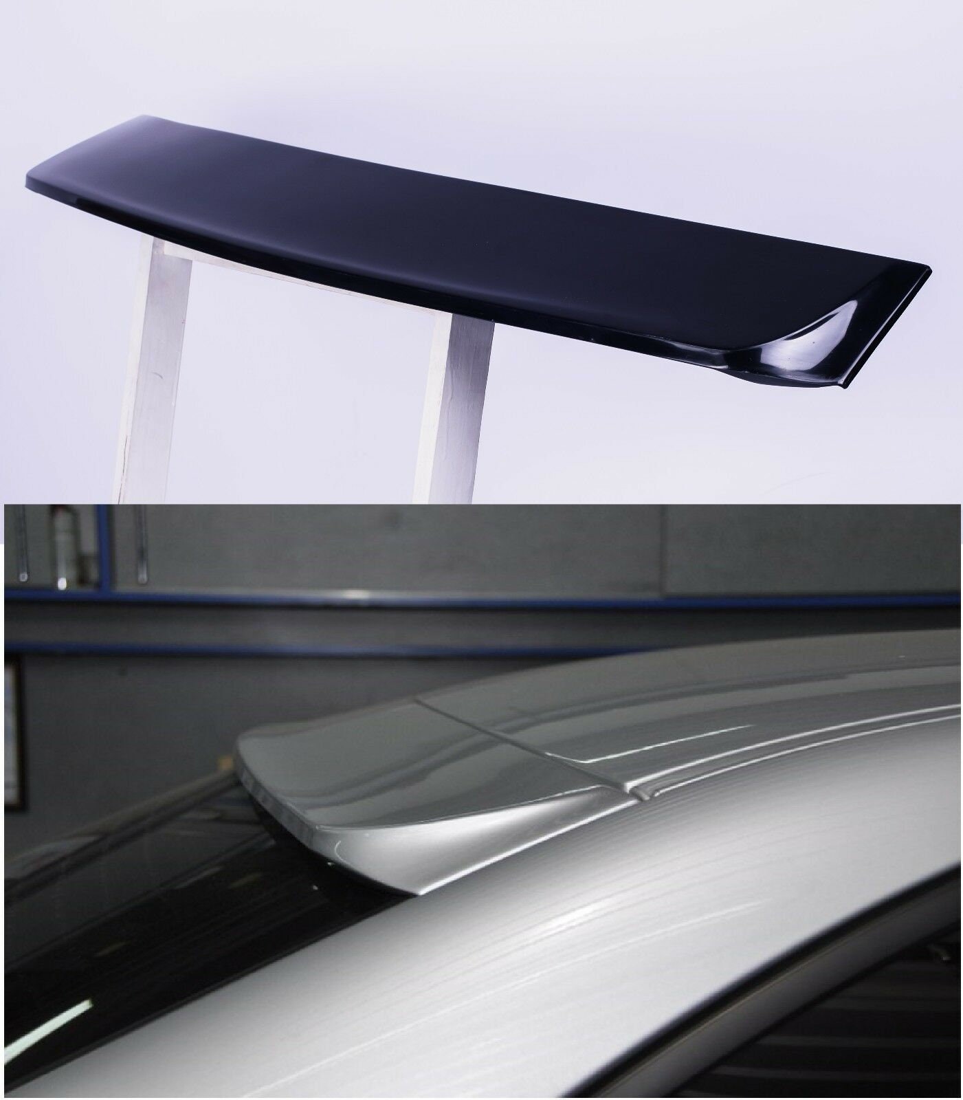 Lasscar Rear Roof Spoiler Lip For BMW E34 Sedan – 520, 525, 530, 540, M5 – Fiberglass