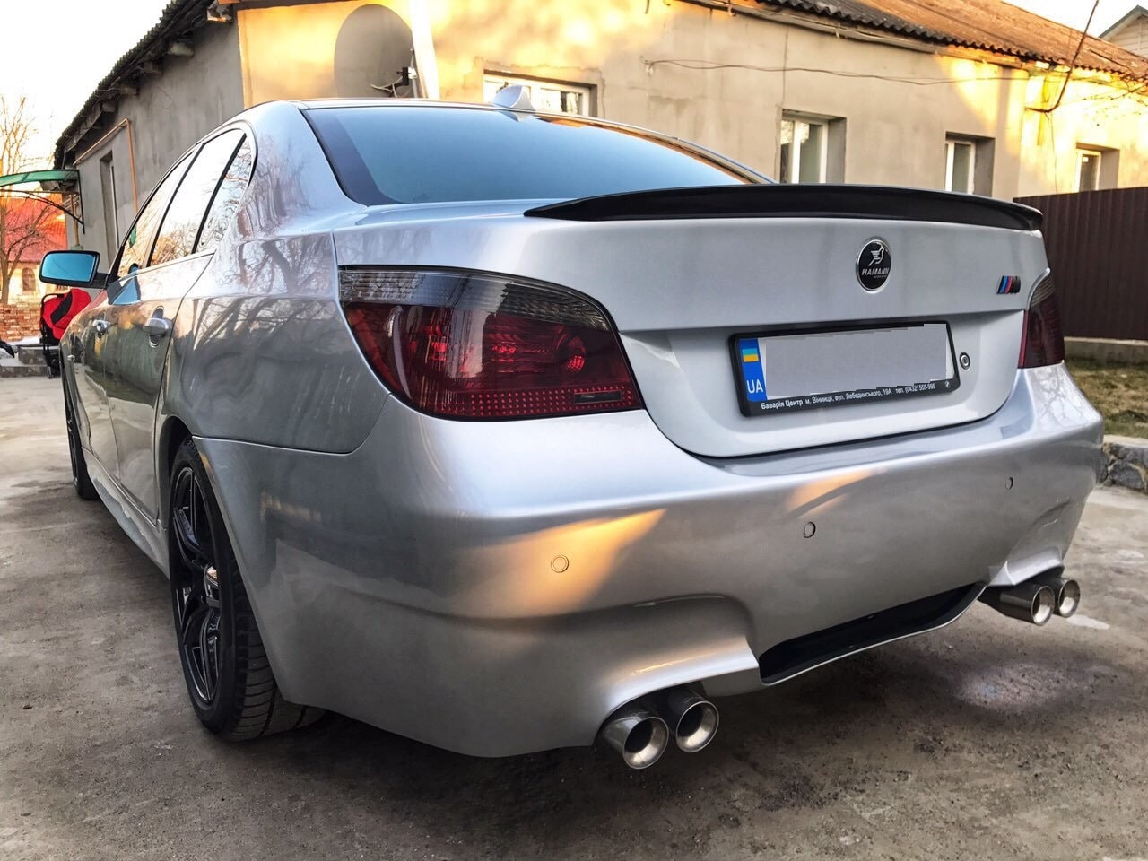 Bmw E60 Trunk Spoiler Rear Lip Spoiler Etsy