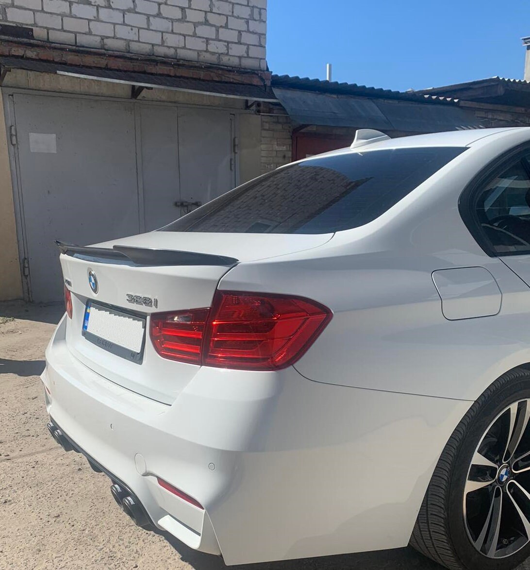 Becquet Arrière ABS Pour BMW M4 F82 Coupé 2014-2020 - Aileron De Coffre Sport, Kit Carrosserie, Colle Incluse