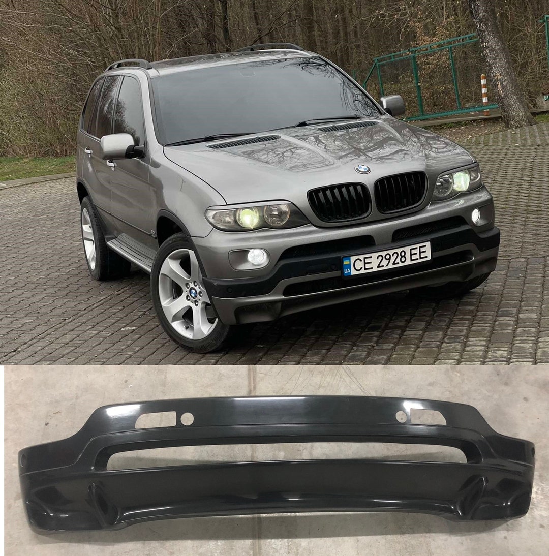 BMW X5 E53 Front 4.6is 4.8 is Splitter Lip Spoiler Bumped Pad 2004-2006 