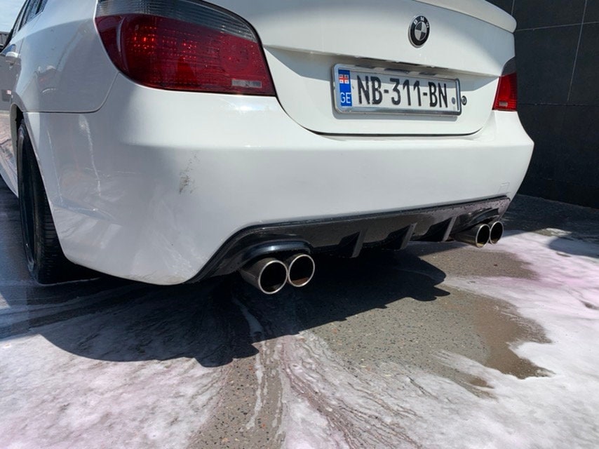 BMW E60 Rear Bumper Diffuser Lip Splitter M5 LIP Spoiler - Etsy