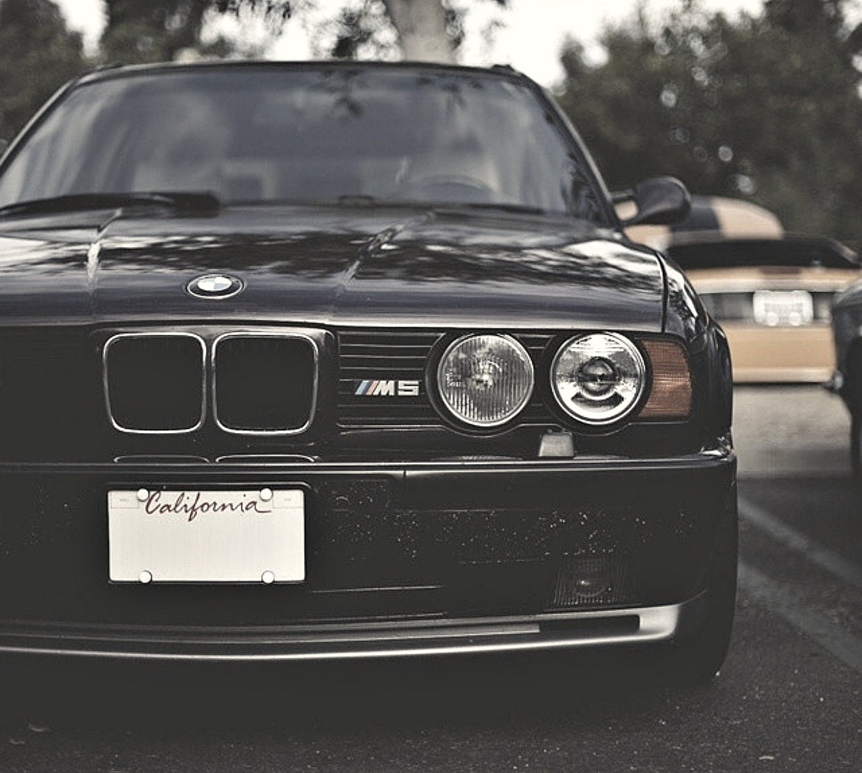 BMW E34 m5 リップスポイラー スプリッター フロント バンパートリム用 
