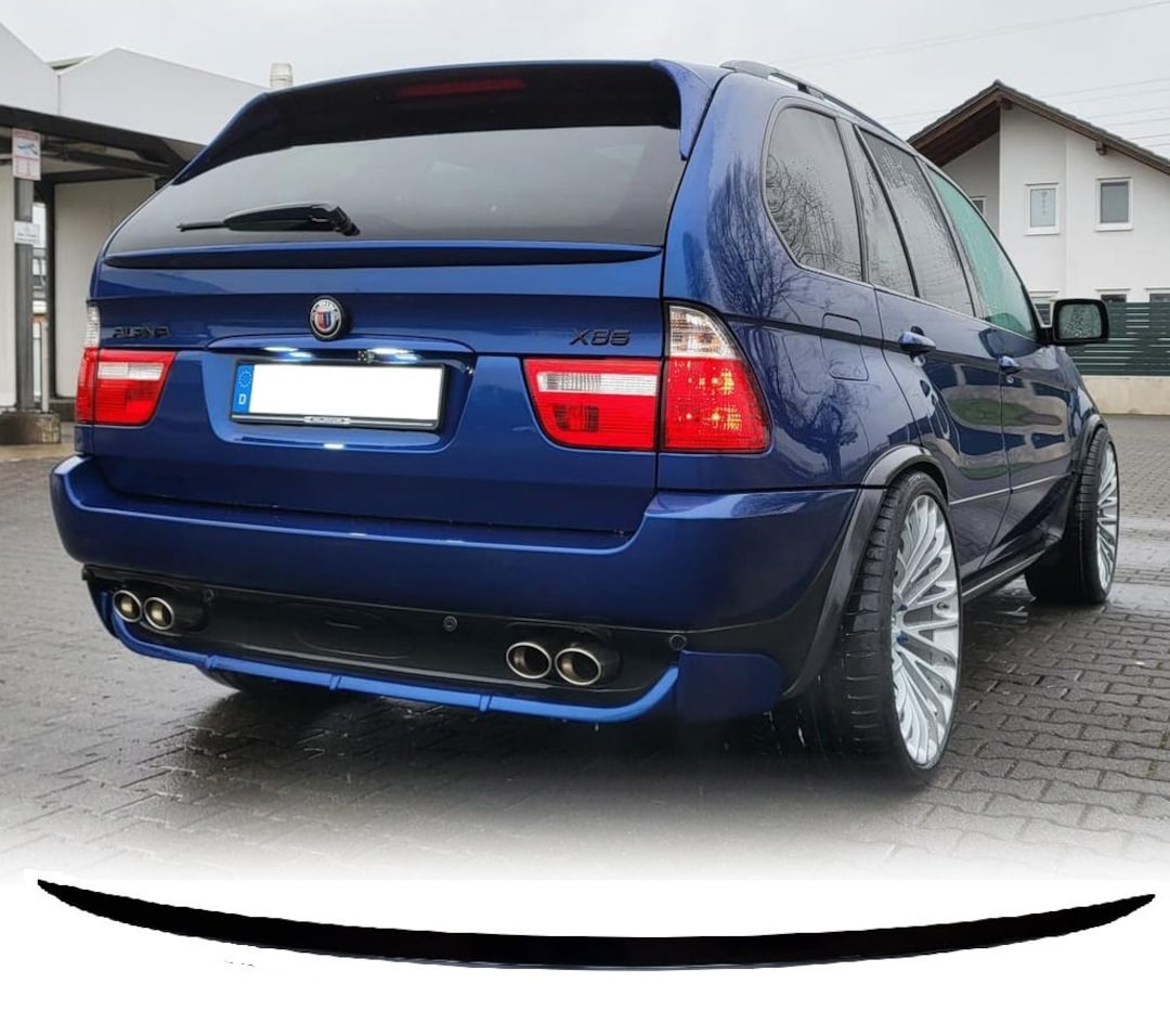 Bmw E53 Lip Spoiler A Rear Boot Trunk Spoiler Wing Lip Tuning X5 Etsy
