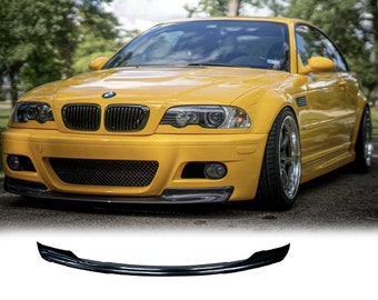 Frontstoßstange Lip Splitter Spoiler CSL Style ABS Kunststoff Fit