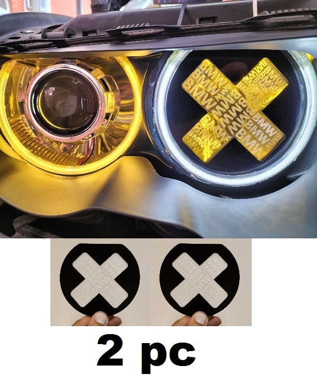 Glitter Emblem Overlay Sticker Sparkle Crystal E64 E82 E87 E90 E92 E93 For  BMW