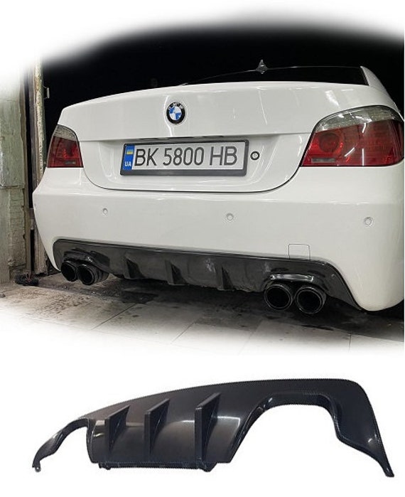 BMW e60 Heckstoßstange Diffusor Lip Splitter M5 LIP Spoiler Bumper