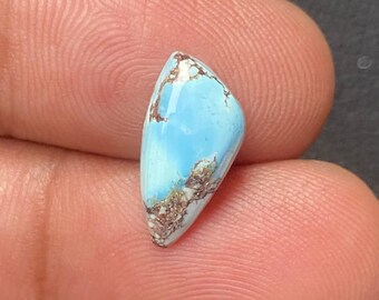 Natural Golden Hills Turquoise Loose Cabochon | Kazakhstan Mine Turquoise | Loose Turquoise for Jewelry Making [ 15x08x03 MM & 2.71  Crt ]