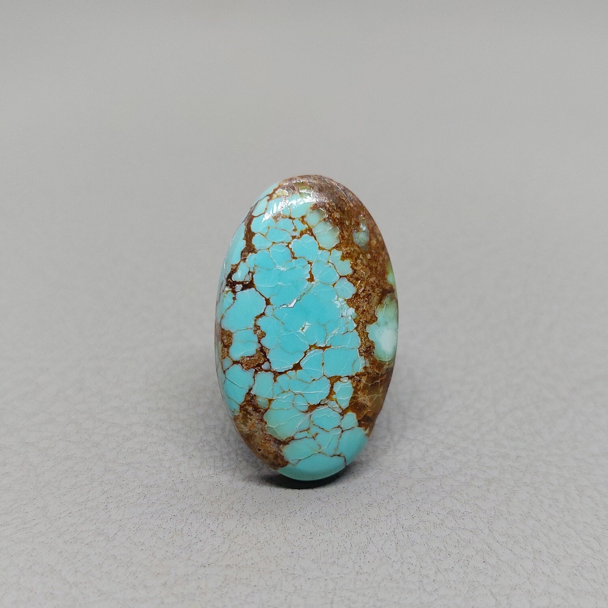 Natural Number Eight Turquoise, Number 8 Turquoise Cabochon