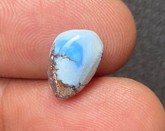 Natural Golden Hills Turquoise Loose Cabochon | Kazakhstan Mine Turquoise | Loose Turquoise for Jewelry Making [ 12x09x03 MM & 2.36  Crt ]
