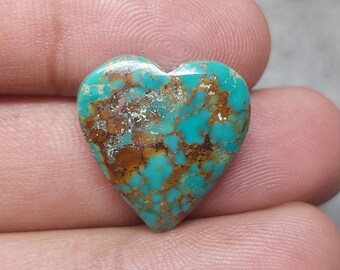 Natural Patagonia Turquoise Loose Cabochon | Loose Turquoise gemstone for Jewelry Making [ 21x20x04 MM & 10.33 crt  ]
