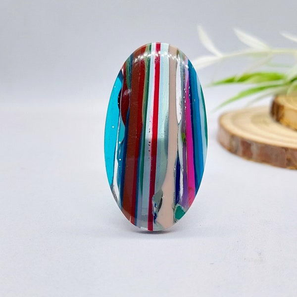 Beautiful Surfite cabochon, californian surfite cabochon, handmade surfite cabochon ( 13.75 crt / 39 x 21 x 04 MM )