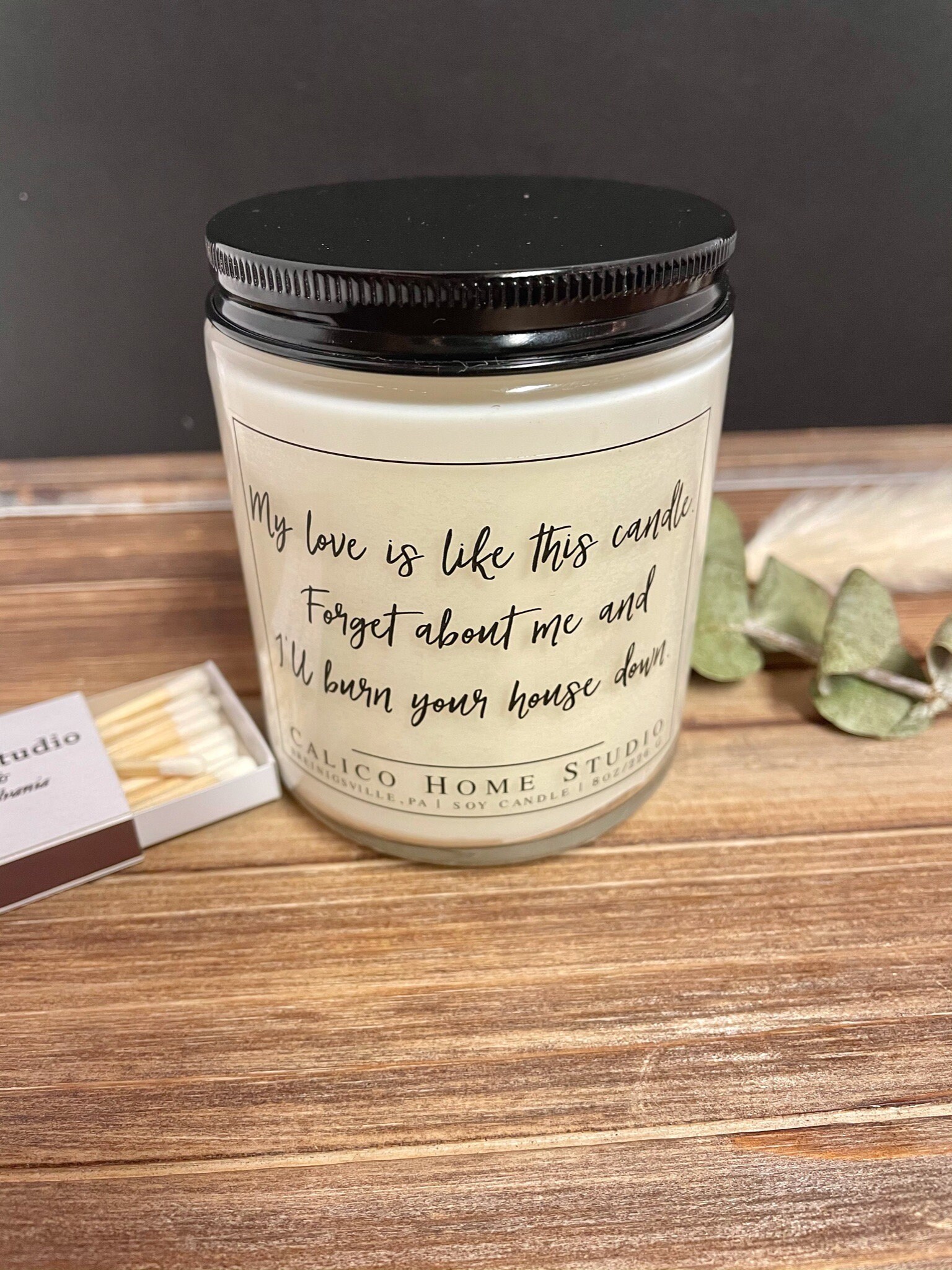 Burn your House Candle Sarcastic Gifts Funny Candle Labels Etsy