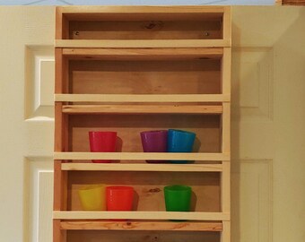 Spice Rack Door Mounted Spice Rack Pantry Door Spice Rack Etsy