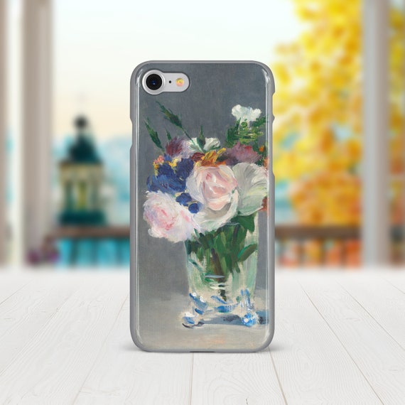 Edouard Manet Iphone 7 Case Flowers In A Crystal Vase Etsy