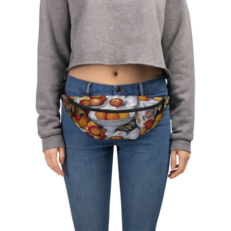 art fanny packs . Paul C\u00e9zanne Fanny Pack Still Life with a Curtain