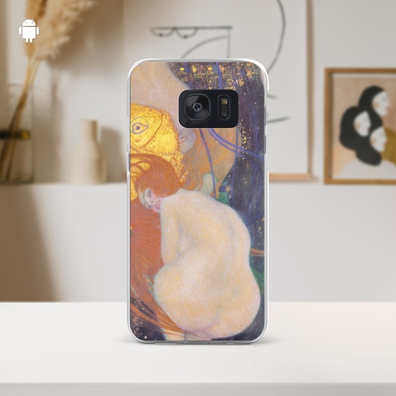 A girl and a goldfish Samsung S10 Case