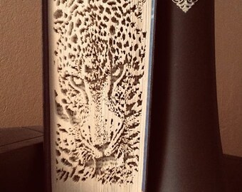 Leopard 6 Book Folding Pattern