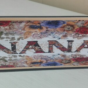 Nana-Fotostreifenmuster, Vorderkante Buchkunst, Muttertag, NANA