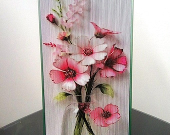 花瓶の花 910 フォトストリップパターン、フォアエッジブックアート